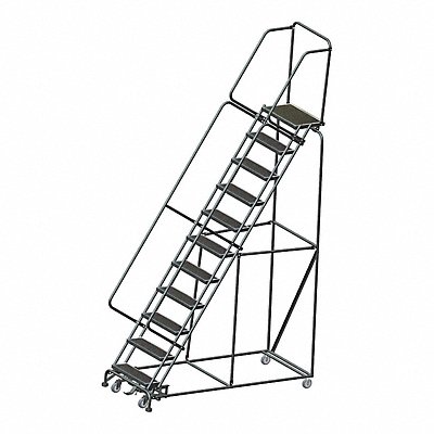 Slope Lockstep Roll Ladder Steel 110 In. MPN:WA113214R