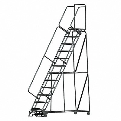 Lockstep Rolling Ladder Steel 120 In.H MPN:WA123214G