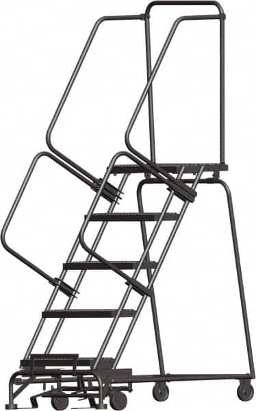 Steel Rolling Ladder: 5 Step MPN:052414XKF