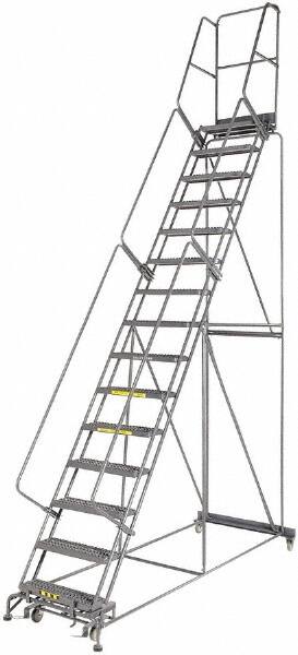 15-Step Steel Step Ladder: 16' High MPN:154014X