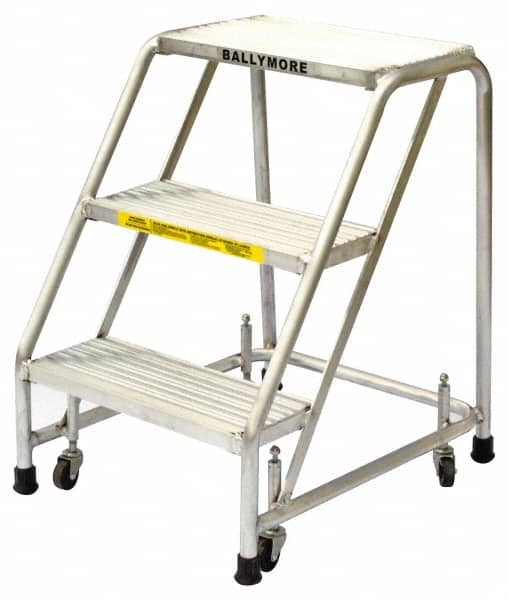 Aluminum Rolling Ladder: 3 Step MPN:A3SG