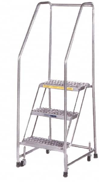 Aluminum Rolling Ladder: 4 Step MPN:A4SH30G