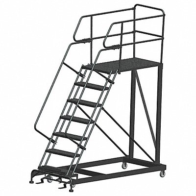 Roll Work Platform Steel Single 70 In.H MPN:SEP7-3648