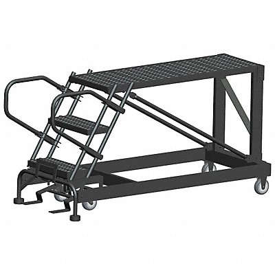 Roll Work Platform Steel Single 30 In.H MPN:SNR3-2448