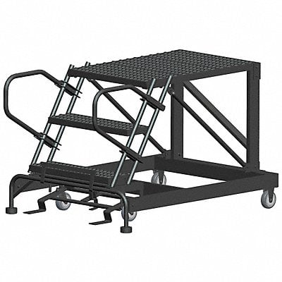 Roll Work Platform Steel Single 30 In.H MPN:SNR3-3636