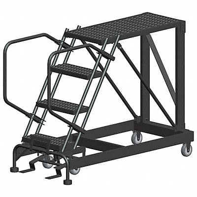 Roll Work Platform Steel Single 40 In.H MPN:SNR4-2436