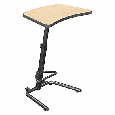 Student Desk 26 to 43 H Fusion Maple MPN:90532-7909-BK