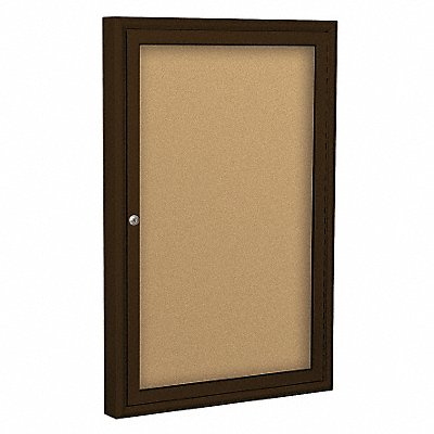 Enclosed Bulletin Board Coffee 1 Door MPN:94PCA-I