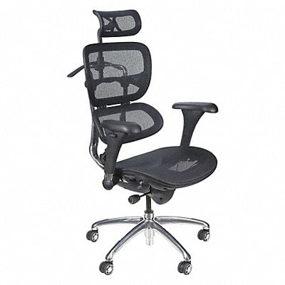 Task Chair Mesh Black 18 to 21 Seat Ht MPN:34729