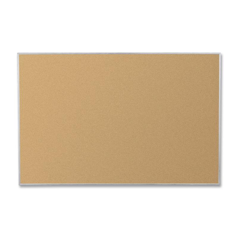 Balt Best Rite Cork Board, 72in x 48in, 40% Recycled, Aluminum Frame With Silver Finish MPN:E3019G