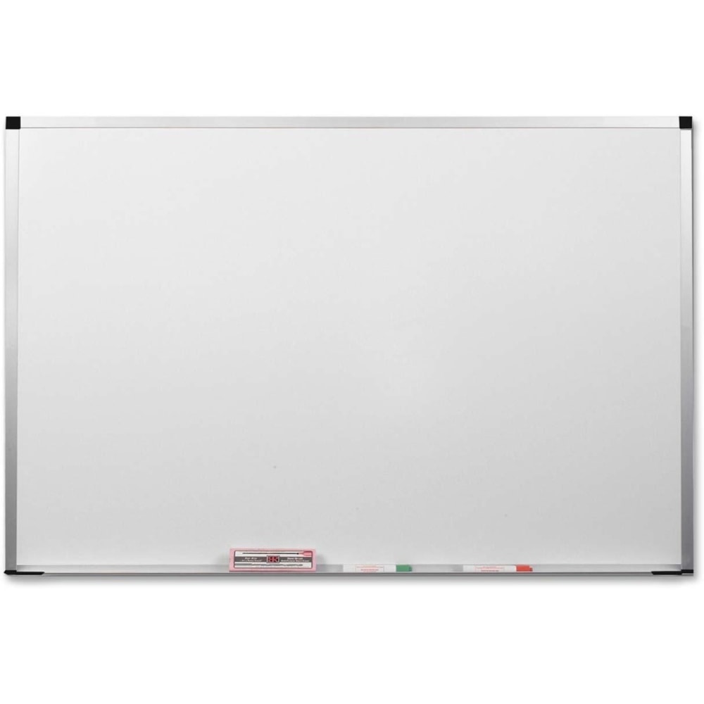 Balt ABC Markerboard - 36in (3 ft) Width x 24in (2 ft) Height - White Porcelain Steel Surface - Anodized Aluminum Frame - Rectangle - 1 Each MPN:2H2NB