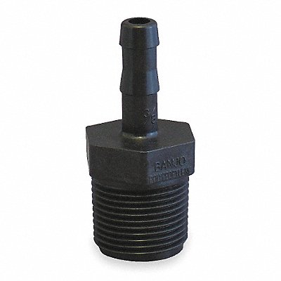 Barbed Hose Fitting Hose ID 1/2 NPT MPN:HB025-050