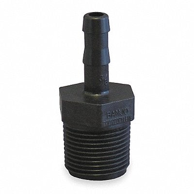 Barbed Hose Fitting ID 1/2 3/4 MNPT MPN:HB075-050