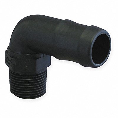 Barbed Hose Fitting Hose ID 1-1/2 NPT MPN:HB125/150-90