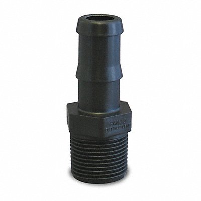 Barbed Hose Fitting Hose ID 4 NPT MPN:HB400