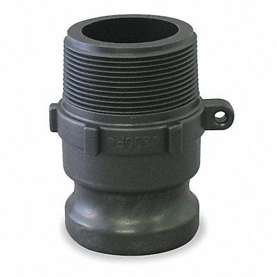 Cam and Groove Adapter 1 Polypropylene MPN:100F