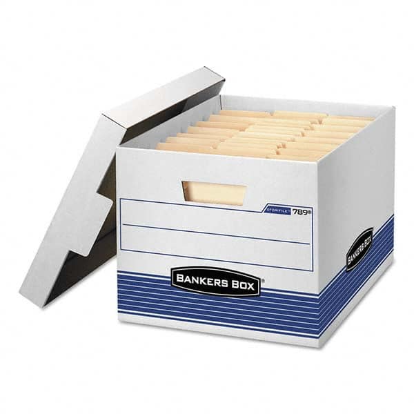 Compartment Storage Boxes & Bins, Storage Box Type: File Boxes-Storage , Color: White, Blue , Compartment Adjustability: Fixed , Number Of Compartments: 1  MPN:FEL0078907