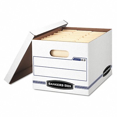 Bankers Box Standard Storage White PK12 MPN:0006301