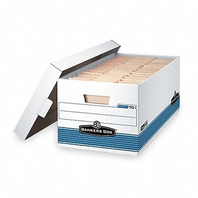 Banker Box Lgl 700Lb Wht/Blue PK12 MPN:00702