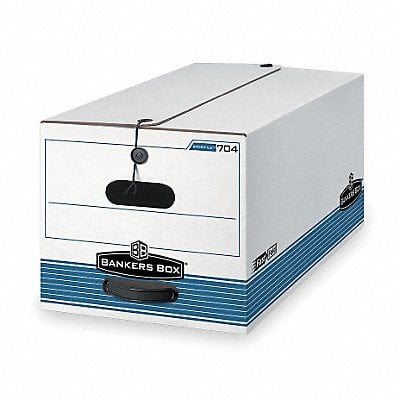 Banker Box Ltr 500Lb Wht/Blu PK12 MPN:00704