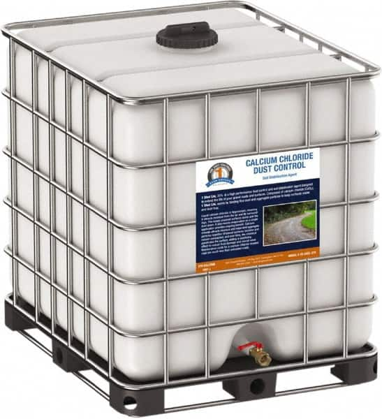 Ice & Snow Melter & De-Icer: Liquid, 275 gal Tote MPN:1S-CACL-275T