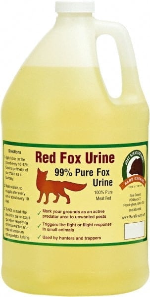 One Gallon of Fox Urine Predator Scent to repel unwanted animals MPN:FU-128