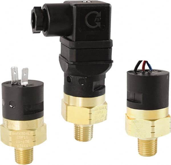 Compact Pressure Switch: 25 psi to 150 psi, 7/16-20 UNF SAE Thread MPN:CSP2-32-32B-5F