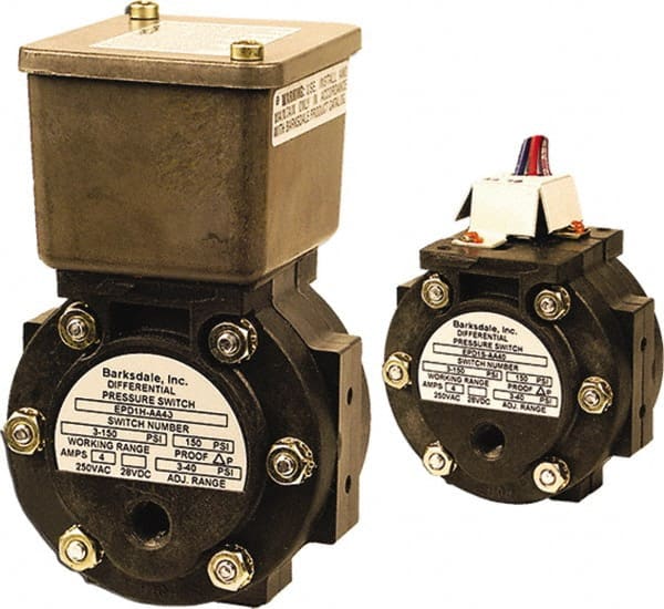 Differential Pressure Switch: 1/8