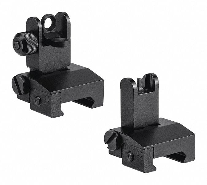 Flip Up Iron Sight For Rifle Aluminum MPN:AW13258