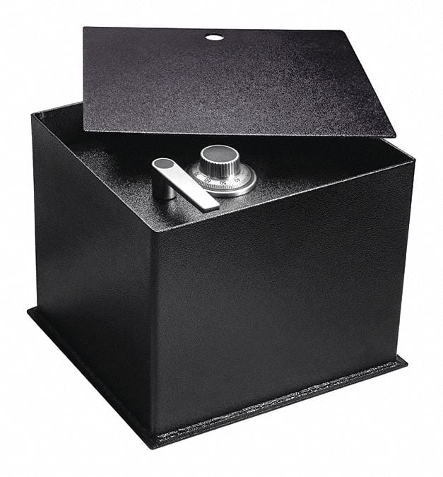 Floor Safe Black 0.89 cu ft Cap. MPN:AX13200