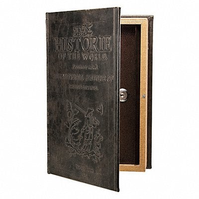 Antique Book Safe 0.07 cu ft Black MPN:CB11994