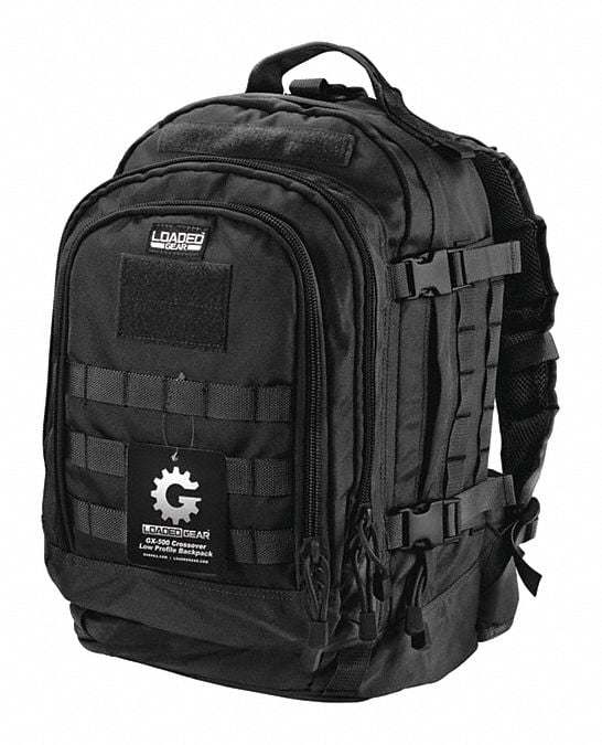 Backpack Crossover Utility Black Nylon MPN:BI12612