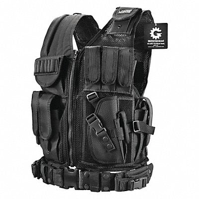 Tactical Vest Nylon Black MPN:BI12018