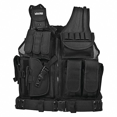 Tactical Vest Nylon Black MPN:BI12154