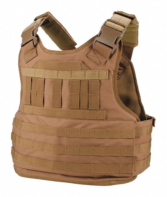 Tactical Vest Nylon Universal Tan MPN:BI12312