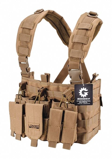 Tactical Vest Nylon Universal Tan MPN:BI12792