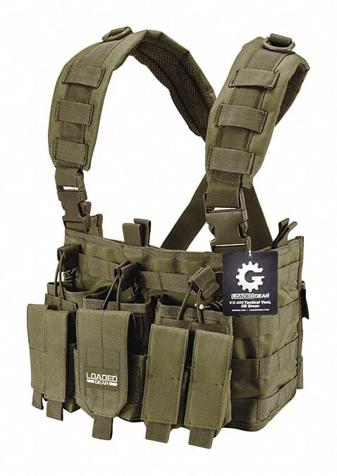 Tactical Vest Nylon Universal Green MPN:BI12794