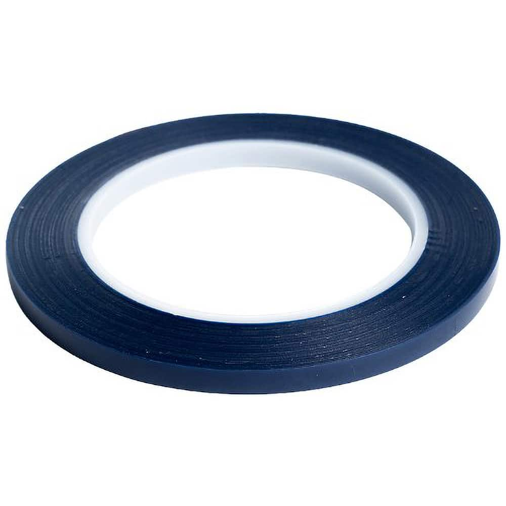 High Temperature Masking Tape: 72 yd Long, 2.5 mil Thick, Blue MPN:BPT-1/4