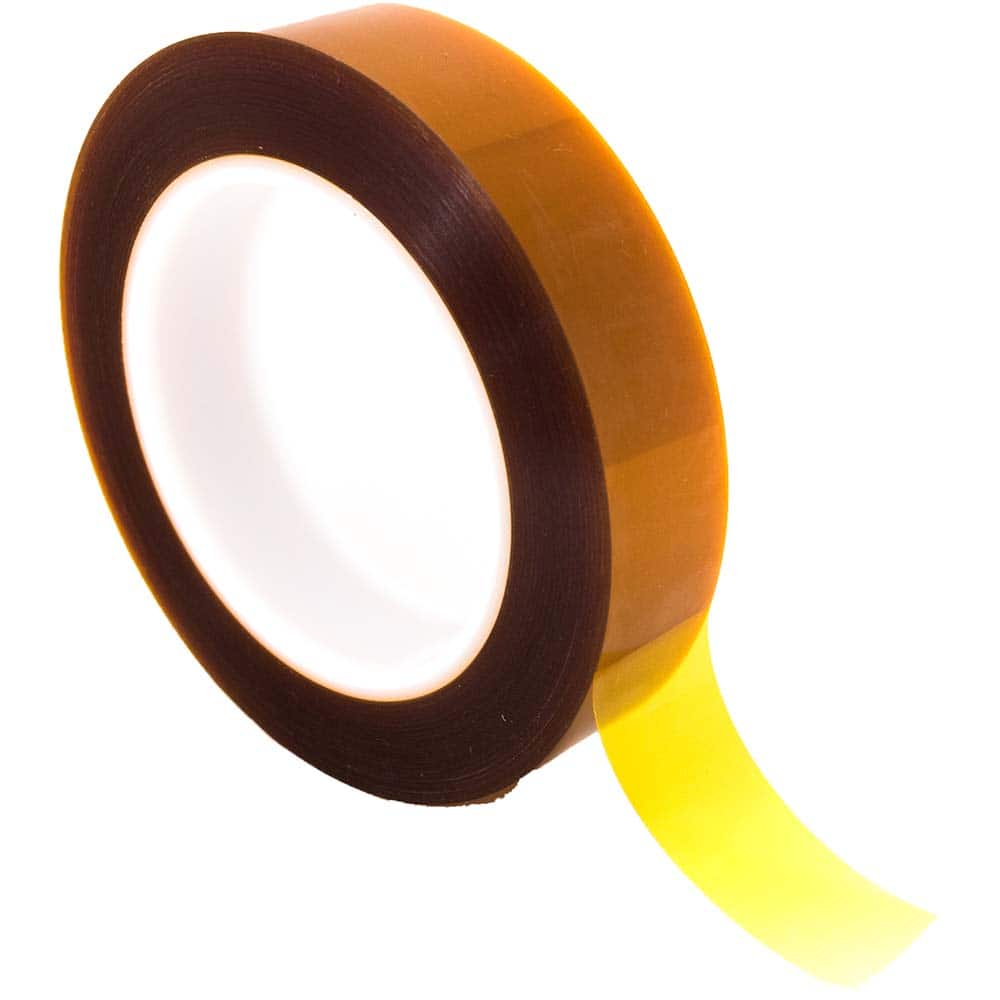 Amber Double-Sided Polyimide Tape: 1-1/4