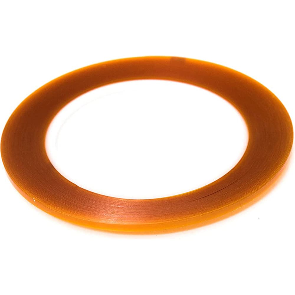 Amber Double-Sided Polyimide Tape: 1/8