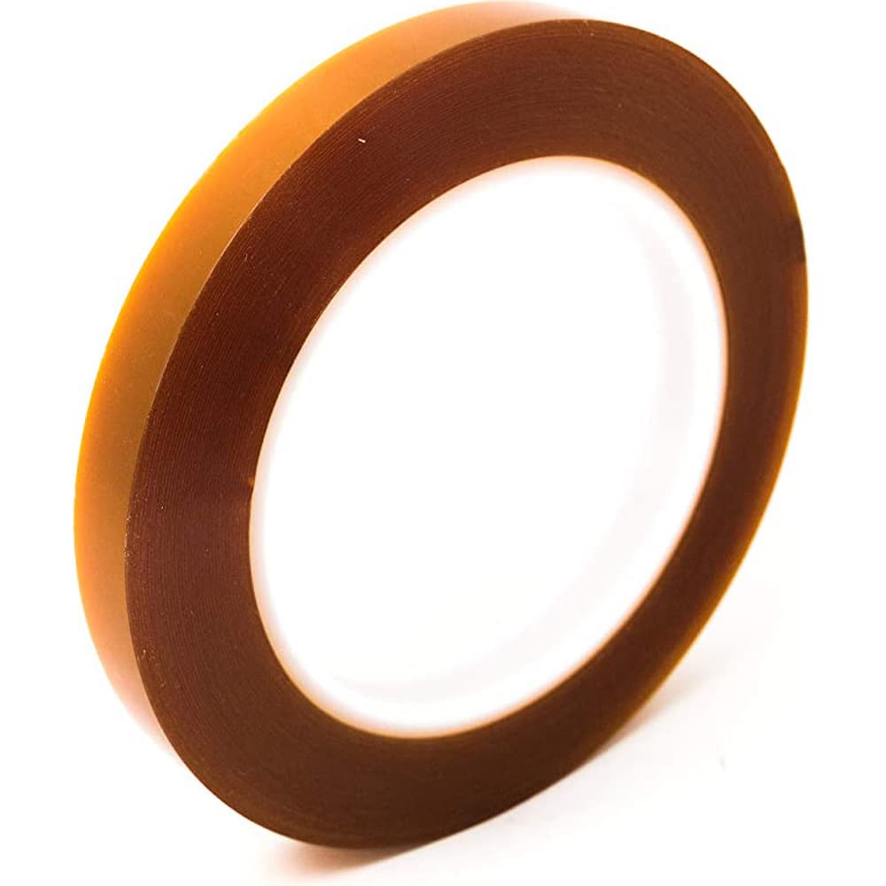 Amber Double-Sided Polyimide Tape: 3/8