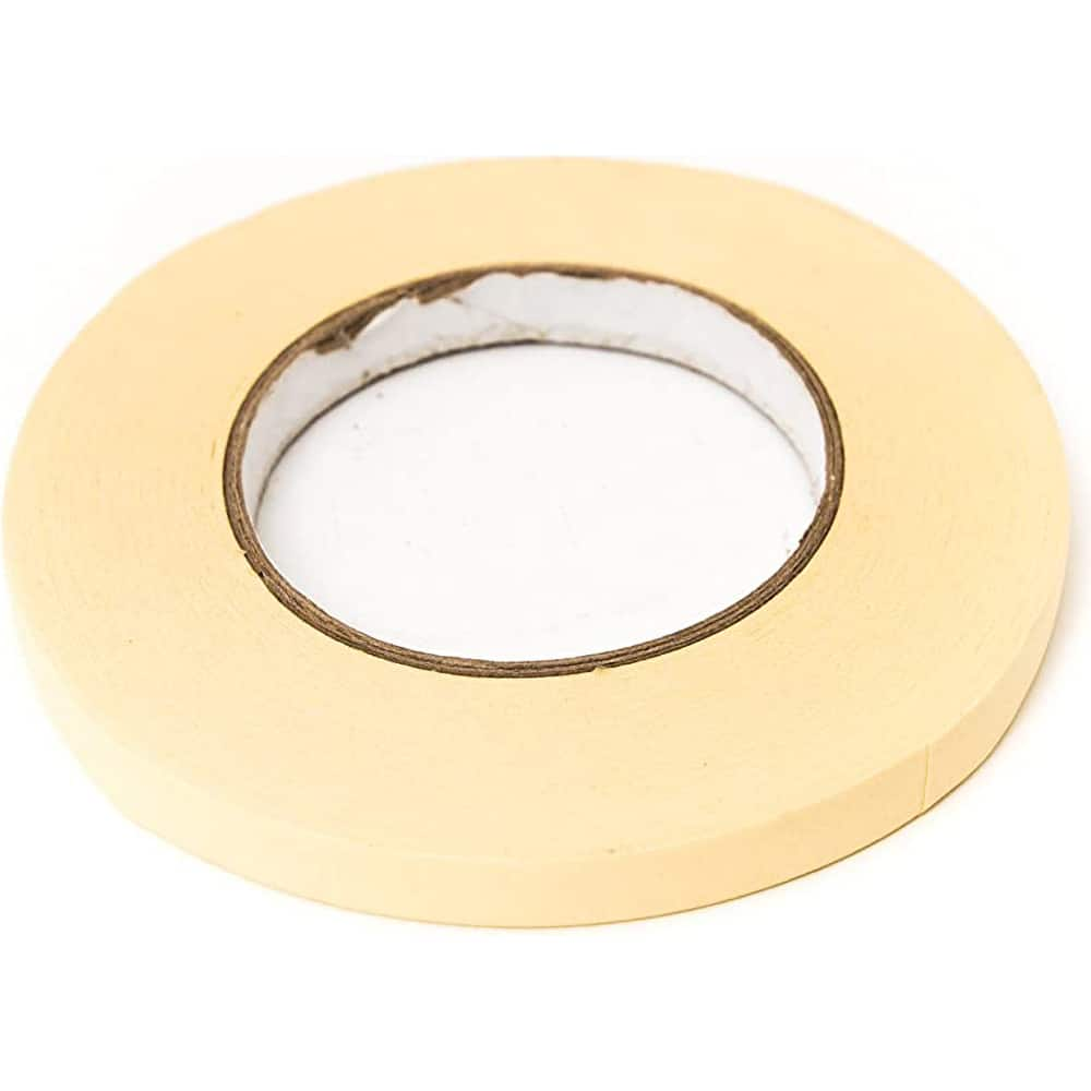 High Temperature Masking Tape: 60 yd Long, 7.6 mil Thick, Beige MPN:SWT-1/4