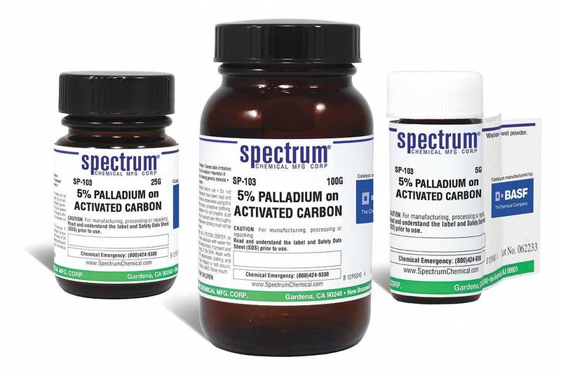 Palladium on Activated Carbon 5g MPN:SP-103