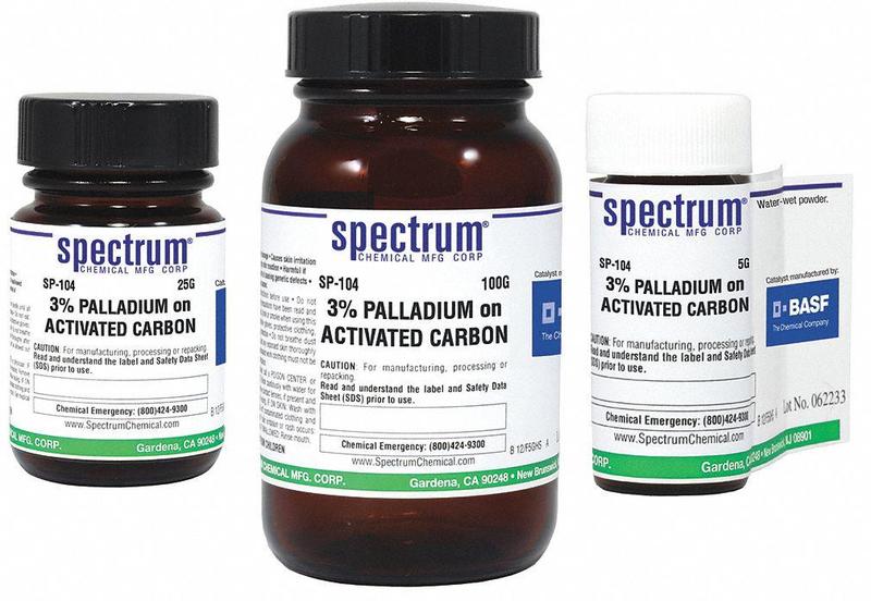 Palladium on Activated Carbon 5g MPN:SP-104