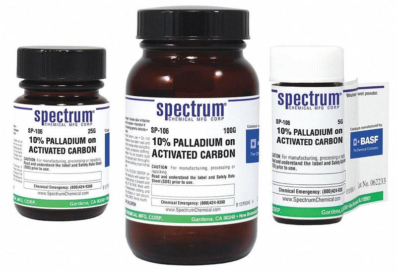 Palladium on Activated Carbon 25g MPN:SP-106