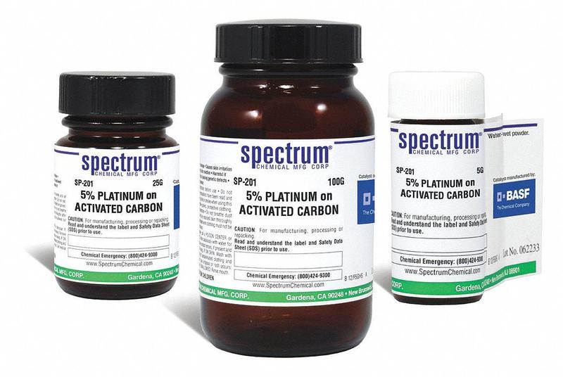 Platinum on Activated Carbon APHA N 25g MPN:SP-201