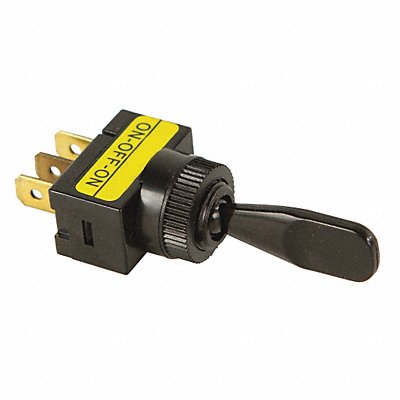 Toggle Switch 1/4 Male Terminal Black MPN:20507