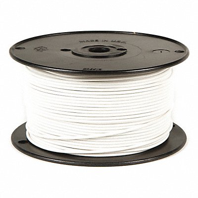 Primary Wire 12 AWG 1 Cond 100 ft White MPN:81013