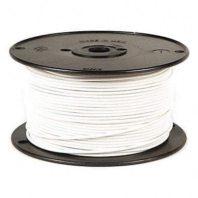 Primary Wire 14 AWG 1 Cond 100 ft White MPN:81021