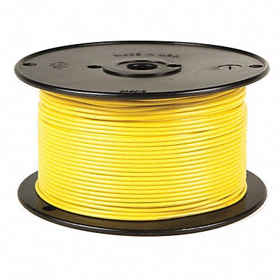 Primary Wire 18 AWG 1 Cond 100 ft Yellow MPN:81045